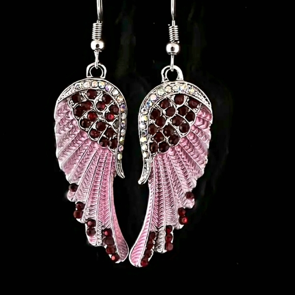 Temu Jewelry - BOGO🥳🥳🥳ANGEL WINGS EARRINGS